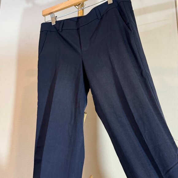 REVOLVE x Vince Side Strapping Stretch Wool Trouser Pant in Navy Blue Womens 4 - Picture 6 of 10